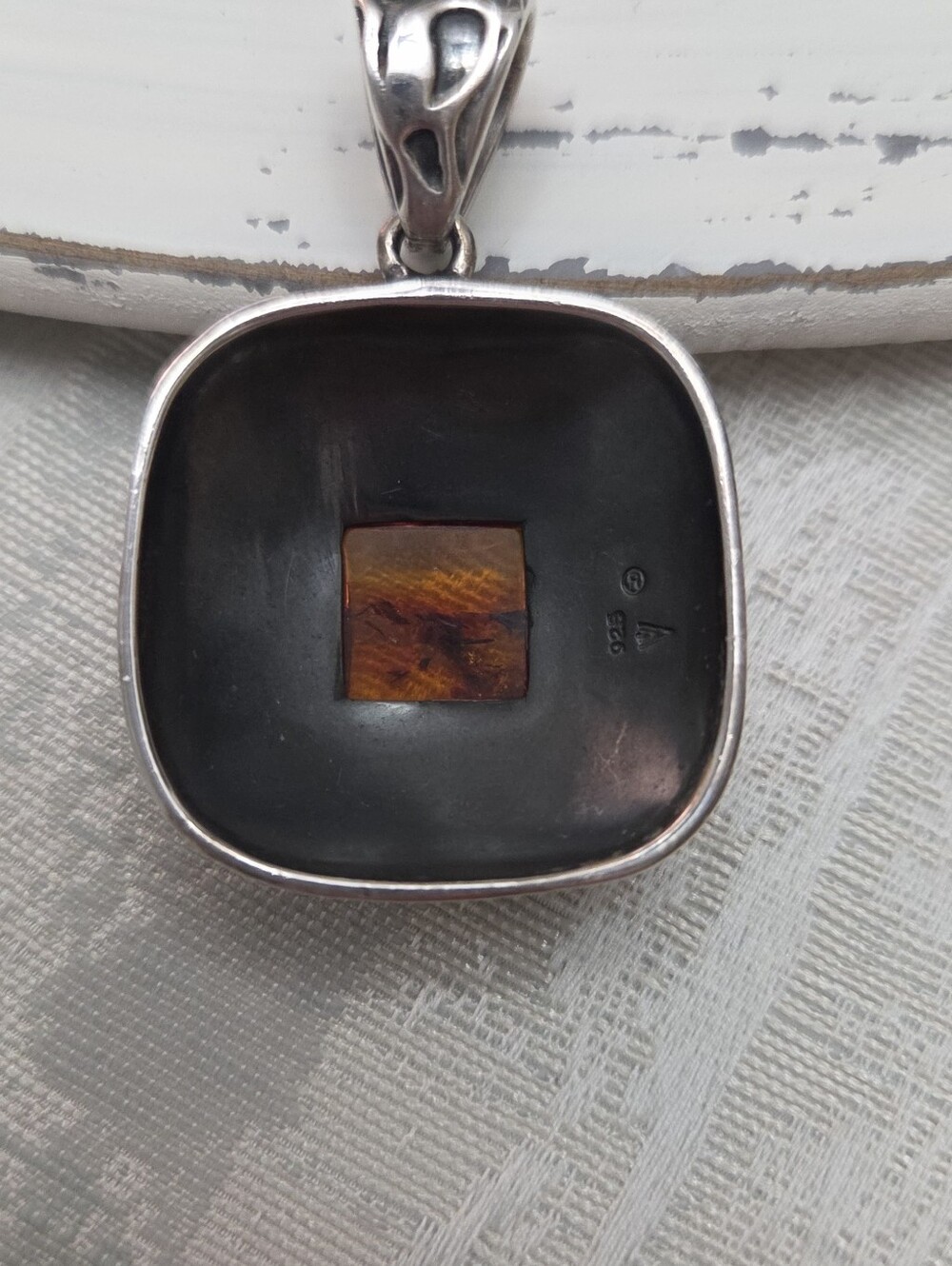 Silpada Amber Pendant - Picture 3 of 3